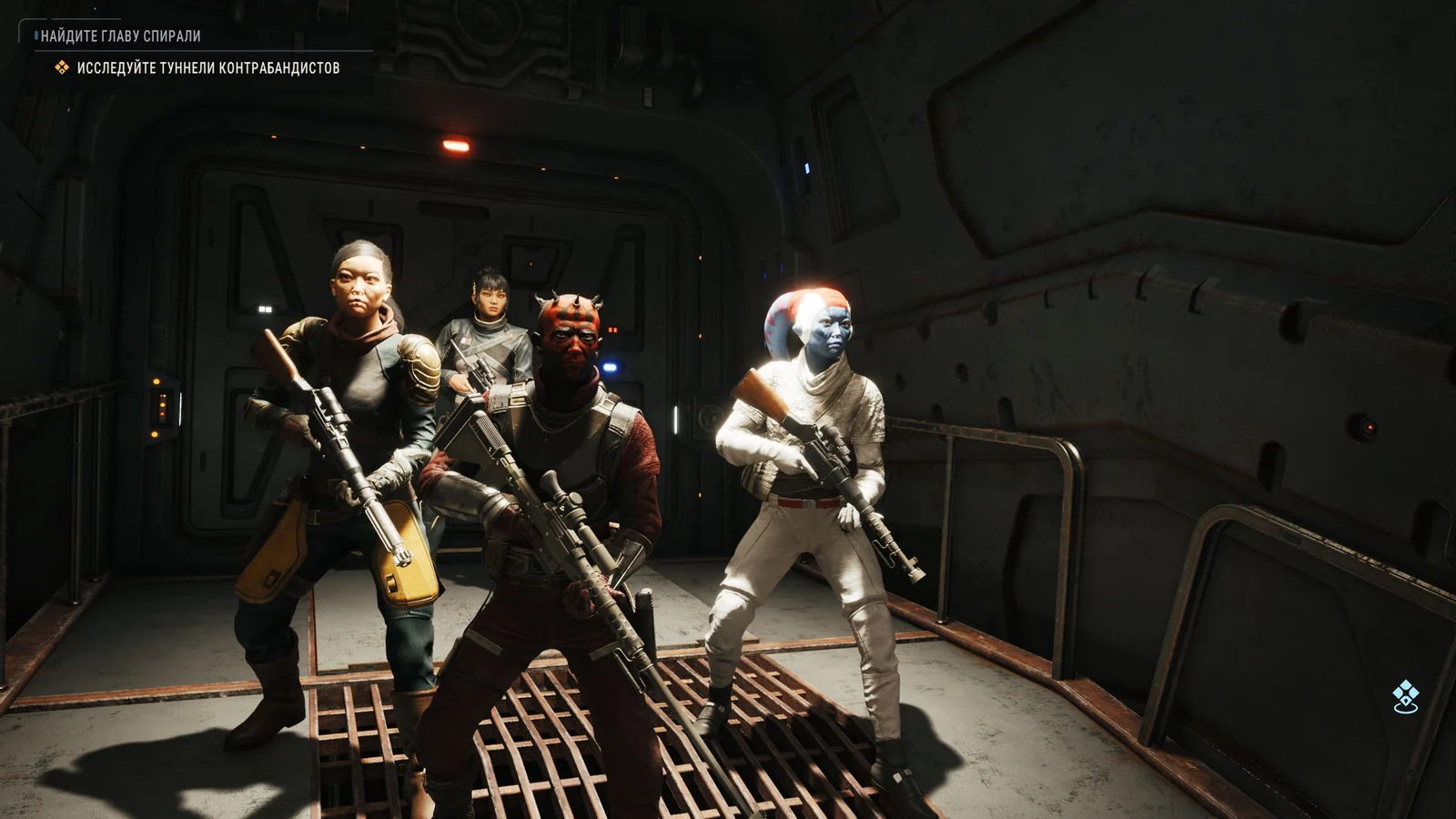 Зернистость в играх на Unreal Engine 5: сцена в Star Wars Zero Company