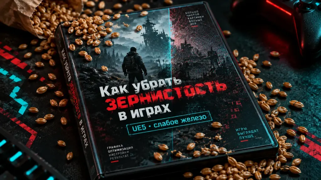 Зернистость в играх: что это и как убрать